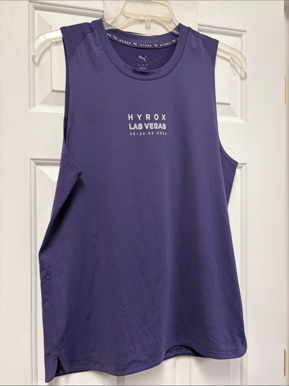 PUMA HYROX Las Vegas Sleeveless Tank Top - Purple